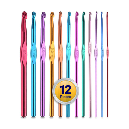 crochet needle ( 2 mm - 10 mm )