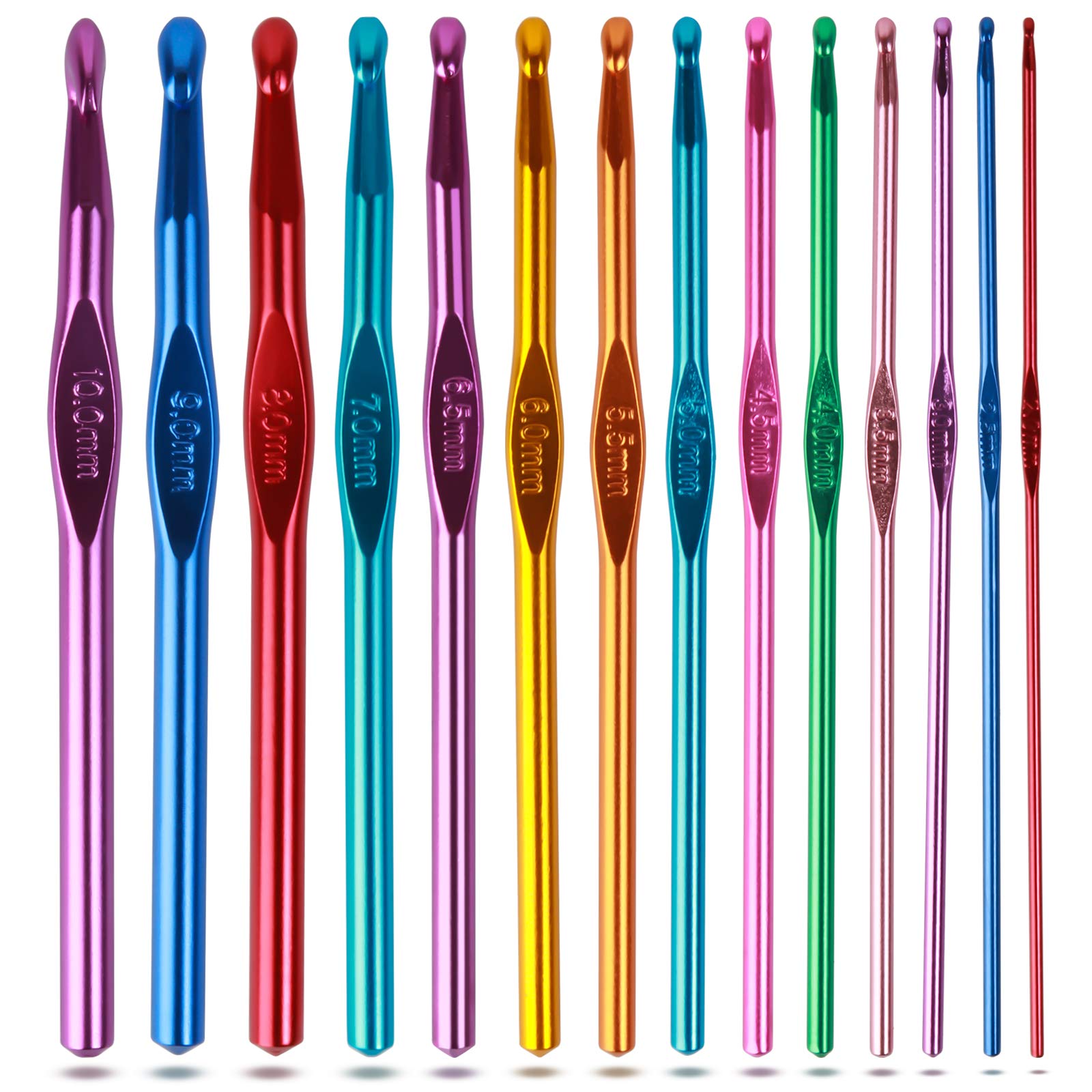 crochet needle ( 2 mm - 10 mm )