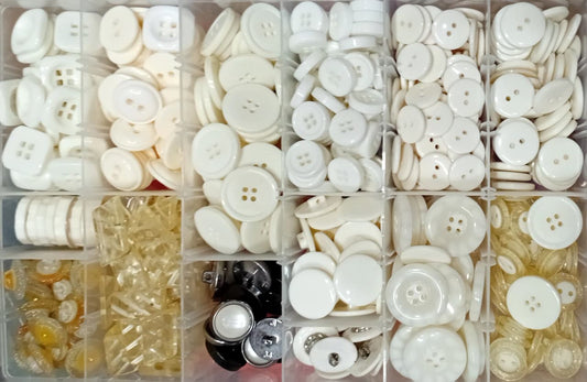 White Buttons