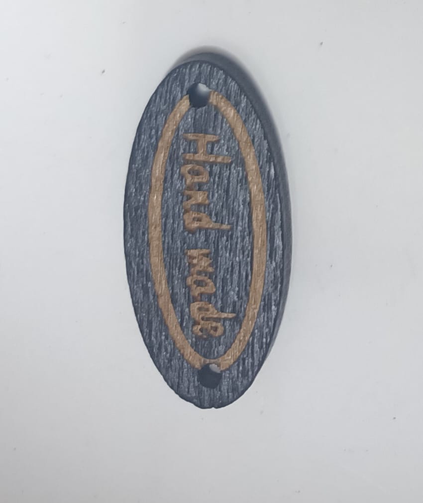 Hand Made tag ( Wooden )