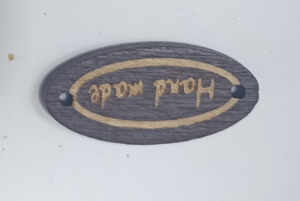 Hand Made tag ( Wooden )
