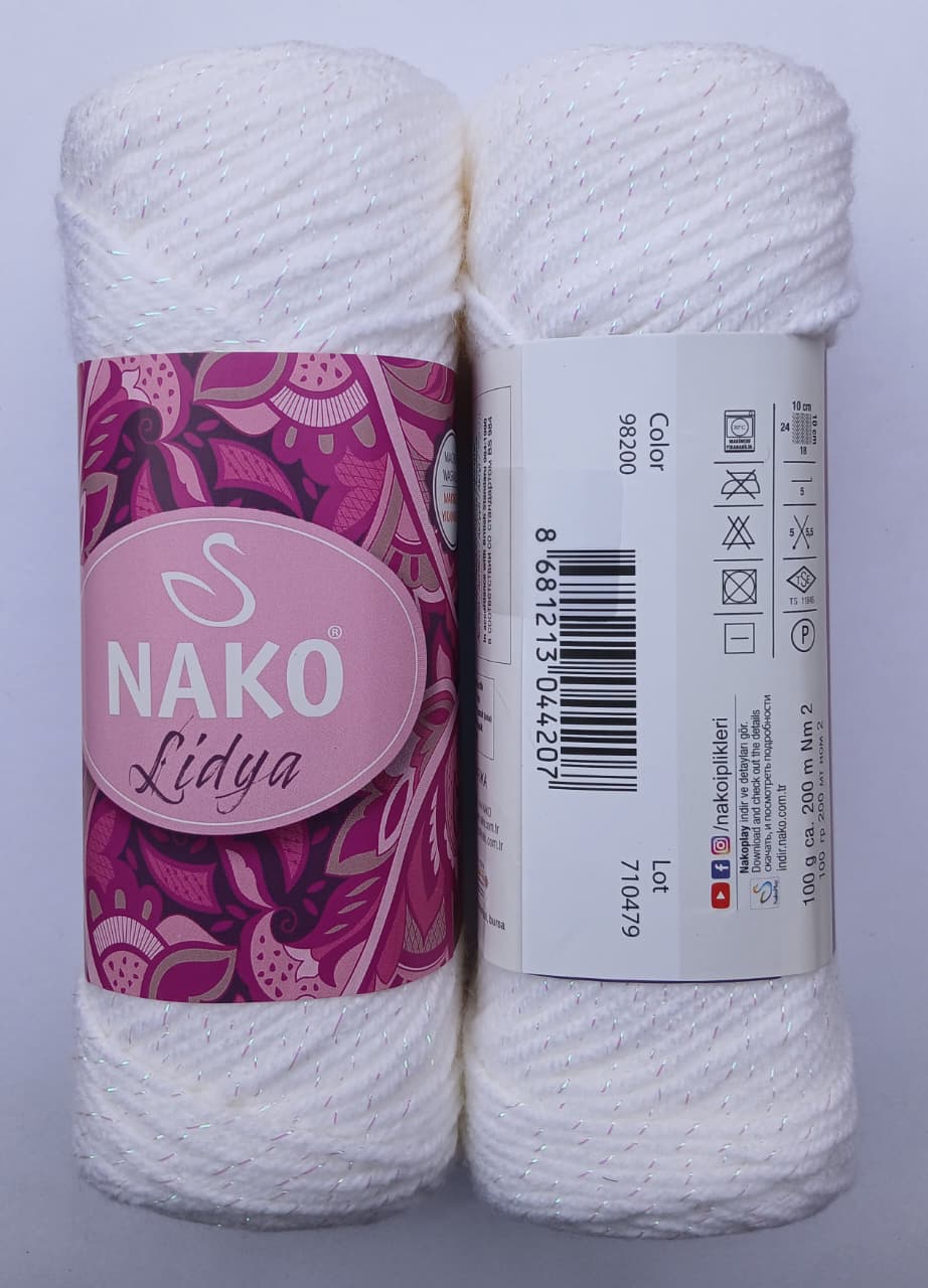 🧶 Nako Lidya Yarn – Soft & Durable Classic Wool