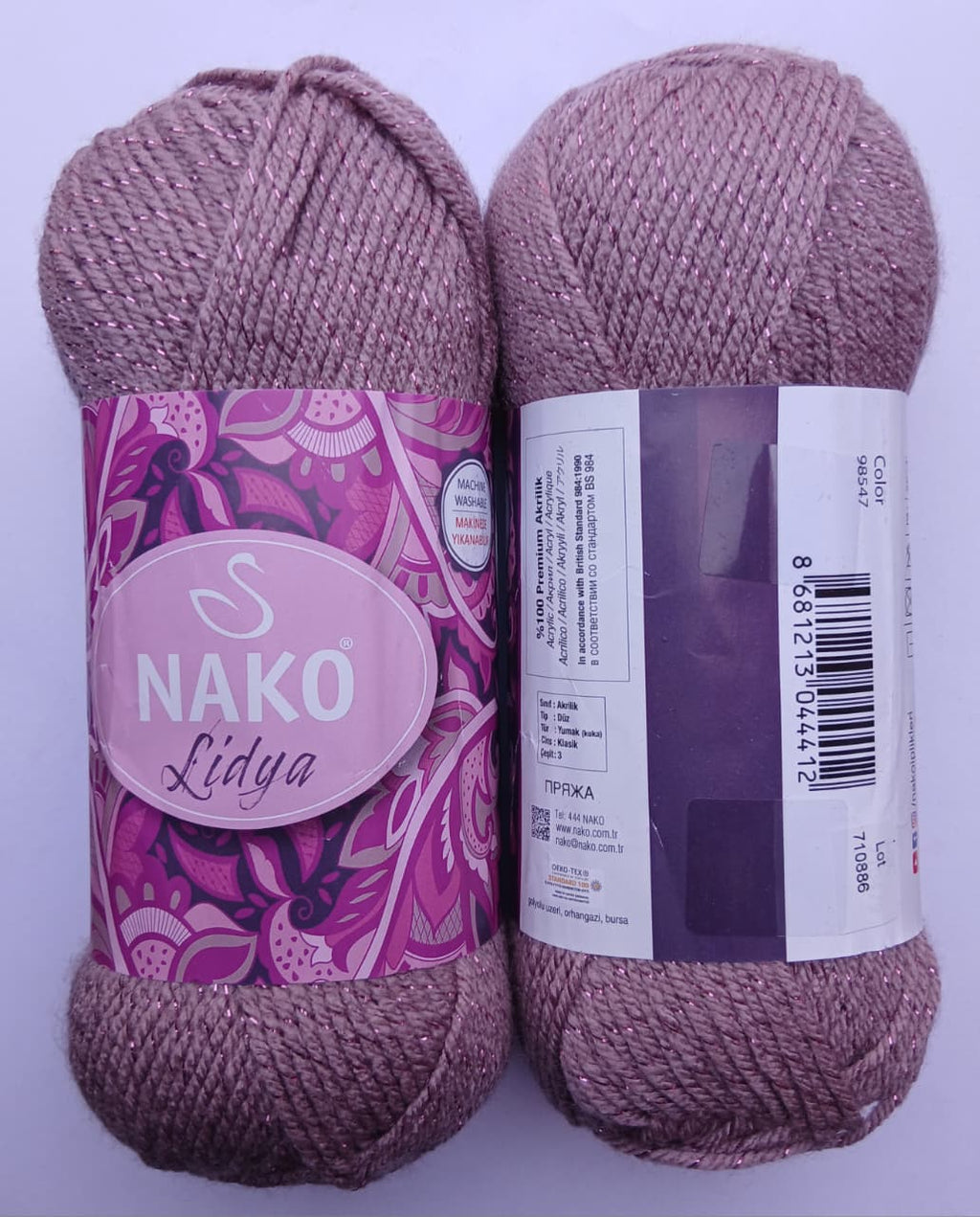 🧶 Nako Lidya Yarn – Soft & Durable Classic Wool