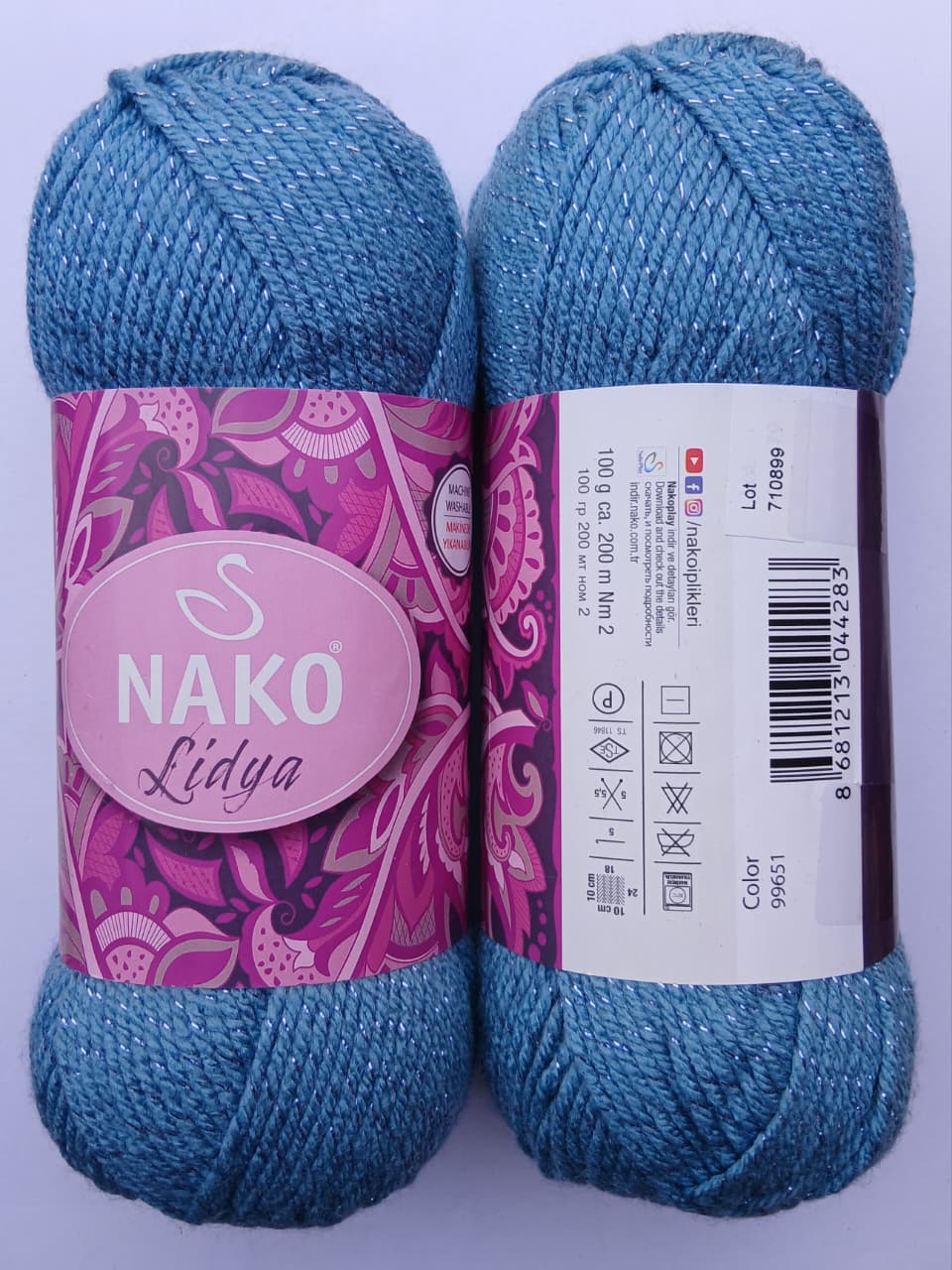 🧶 Nako Lidya Yarn – Soft & Durable Classic Wool