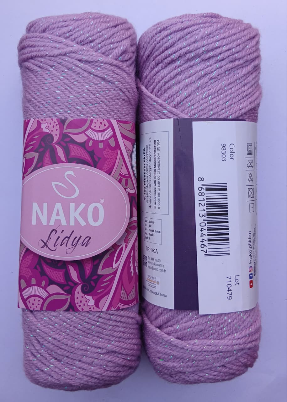 🧶 Nako Lidya Yarn – Soft & Durable Classic Wool