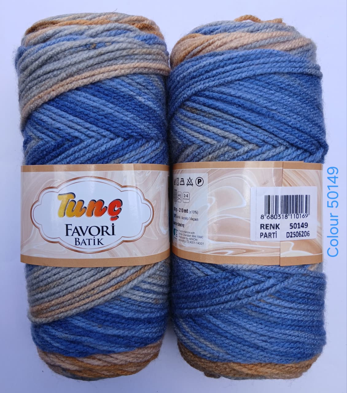 Tunc Favori Batik Yarn 50149