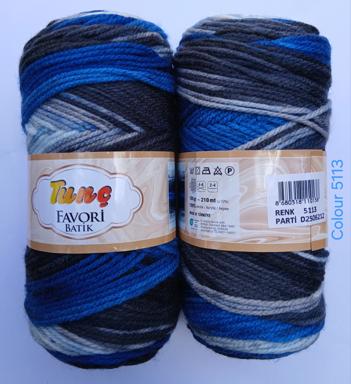 Tunc Favori Batik Yarn 5113
