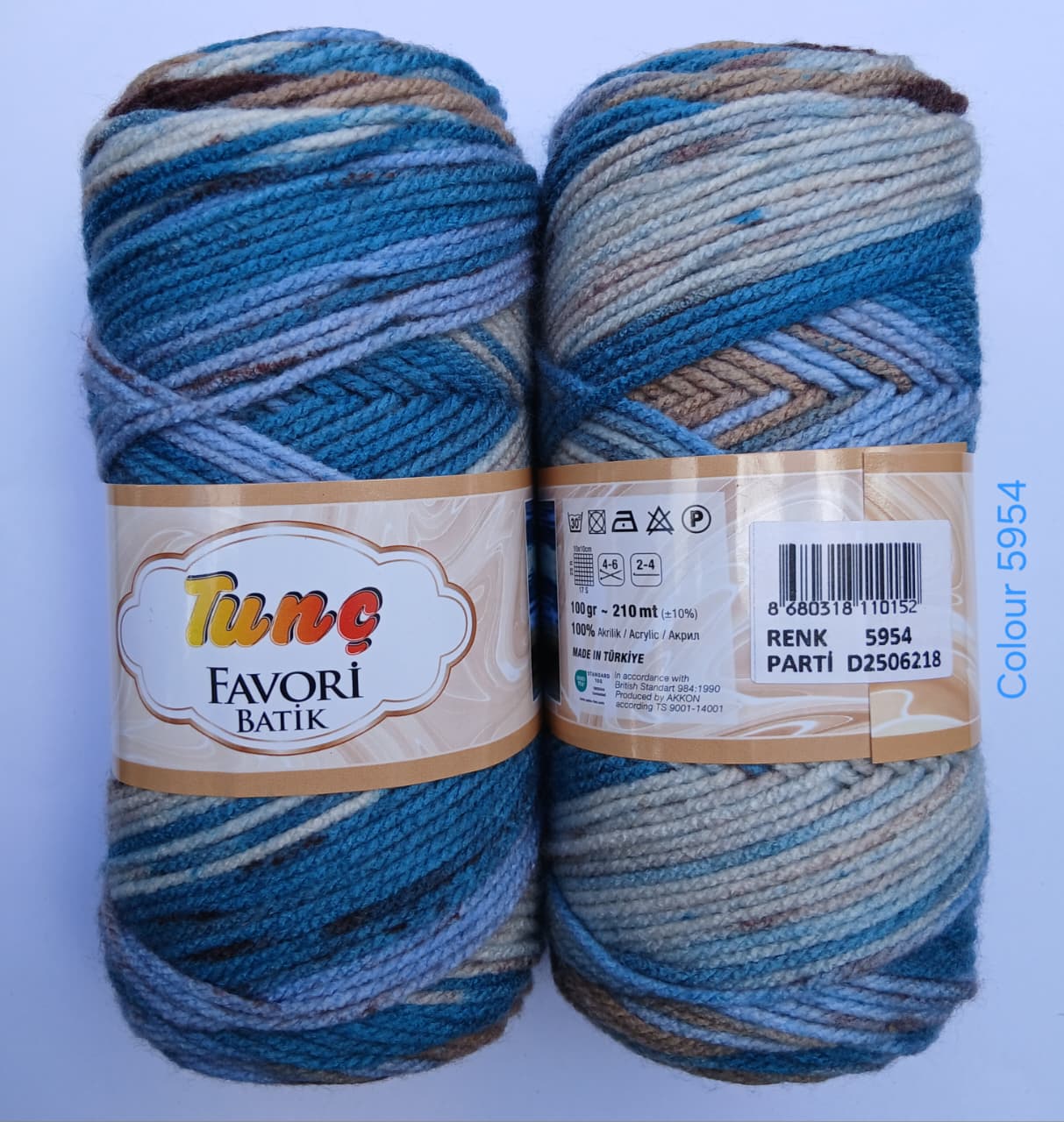 Tunc Favori Batik Yarn 5954