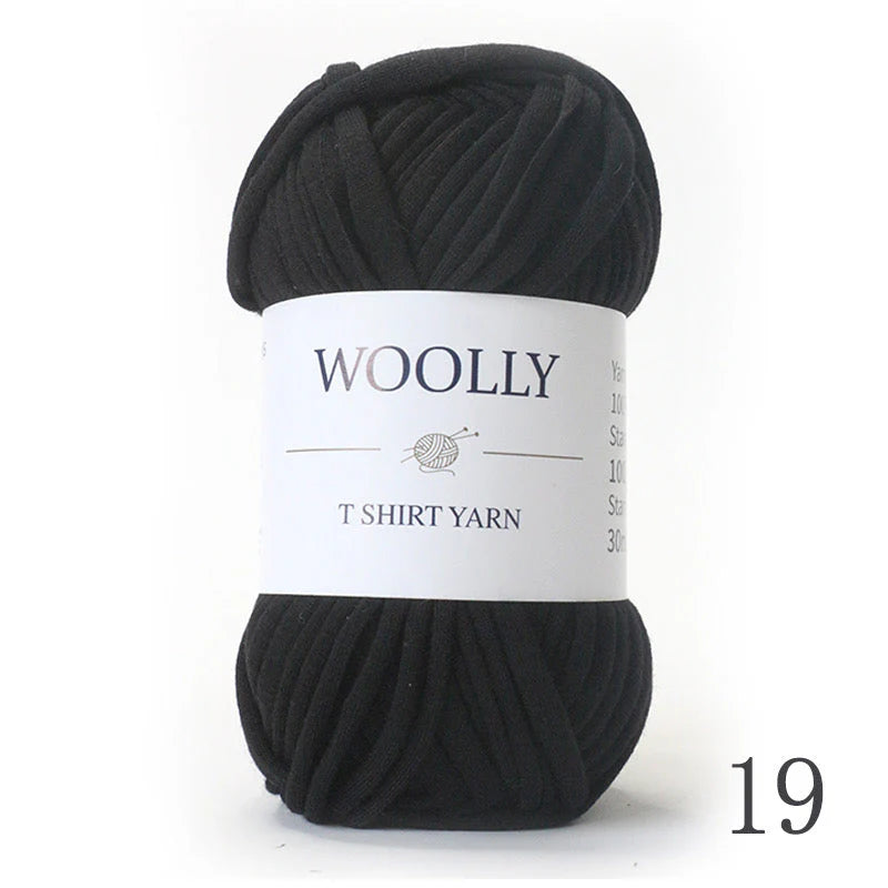 T-Shirt Yarn ( black )