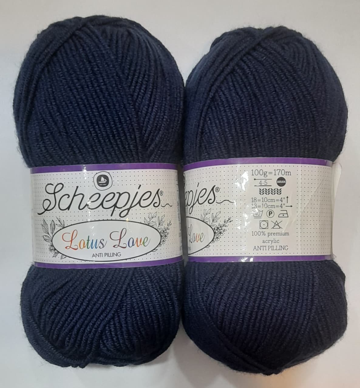 Scheepjes Turkish Yarn | Navy Blue 020
