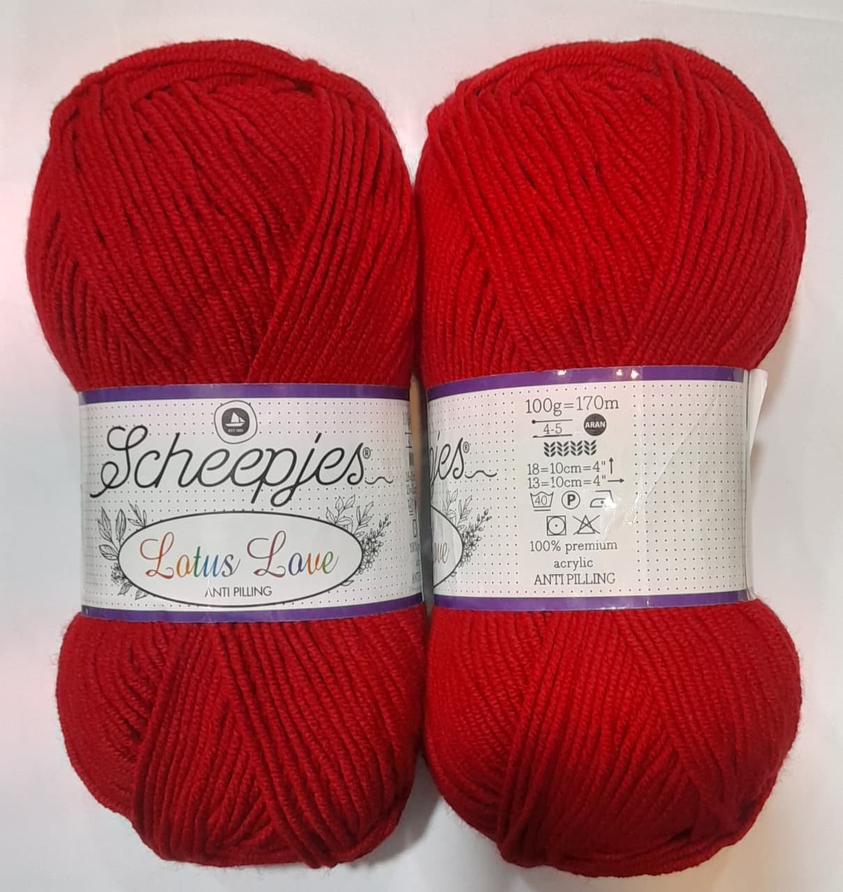 Scheepjes Turkish Yarn | Fresh Red 019