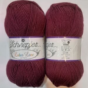Scheepjes Turkish Yarn | Dark Maroon 014