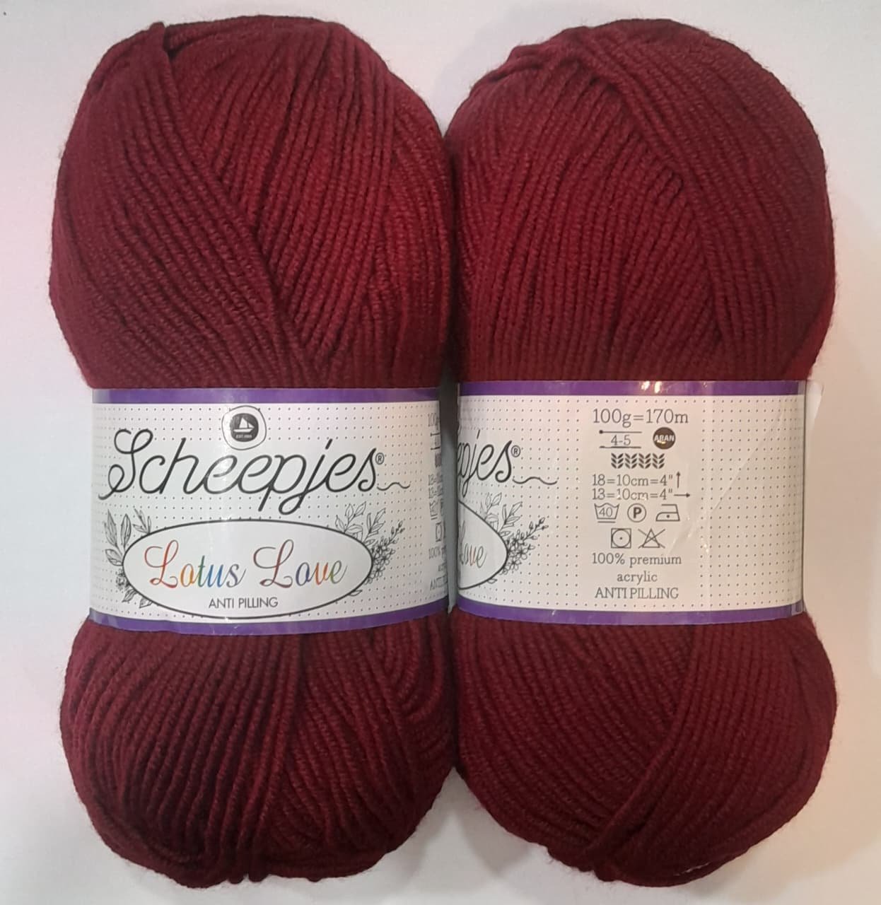 Scheepjes Turkish Yarn | Maroon 001