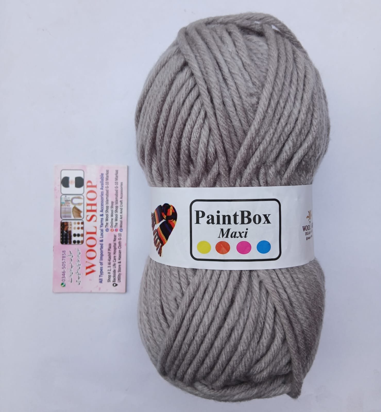 Paintbox Maxi Yarn – Premium Acrylic Yarn | Grey