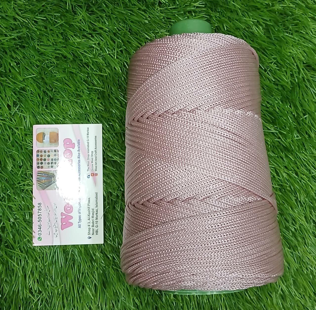 Premium Shiny Macrame Thread – 250g Cone