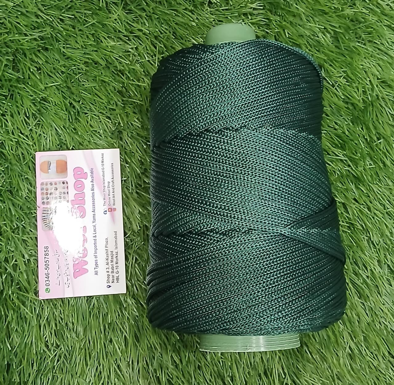 Premium Shiny Macrame Thread – 250g Cone