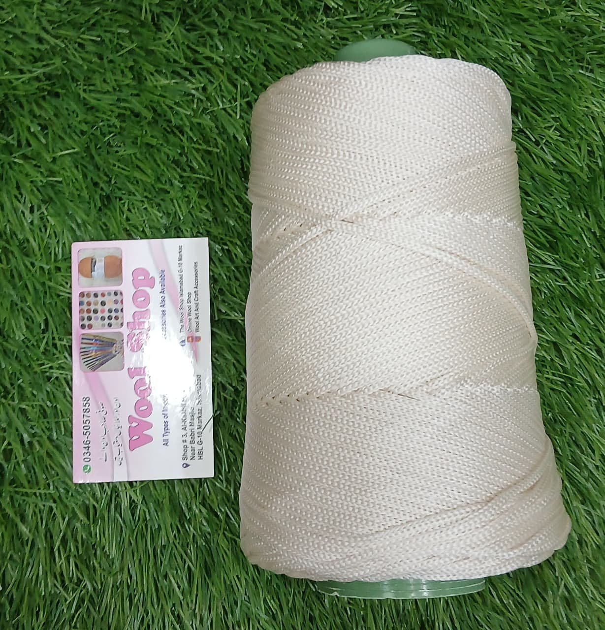 Premium Shiny Macrame Thread – 250g Cone