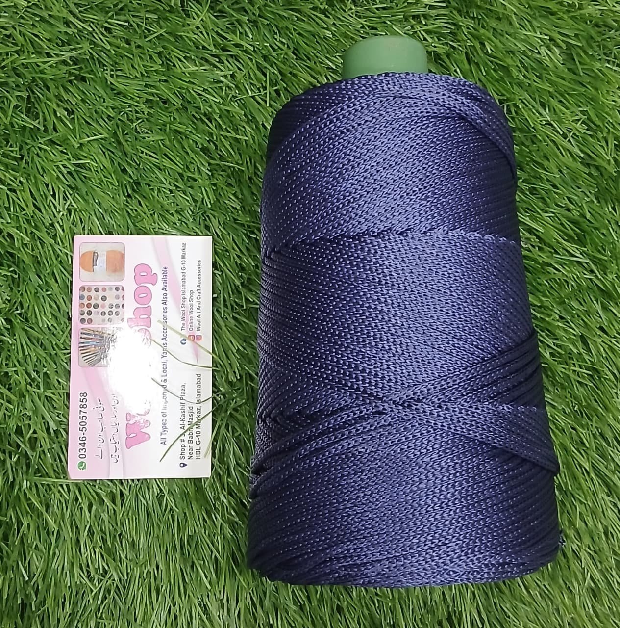Premium Shiny Macrame Thread – 250g Cone