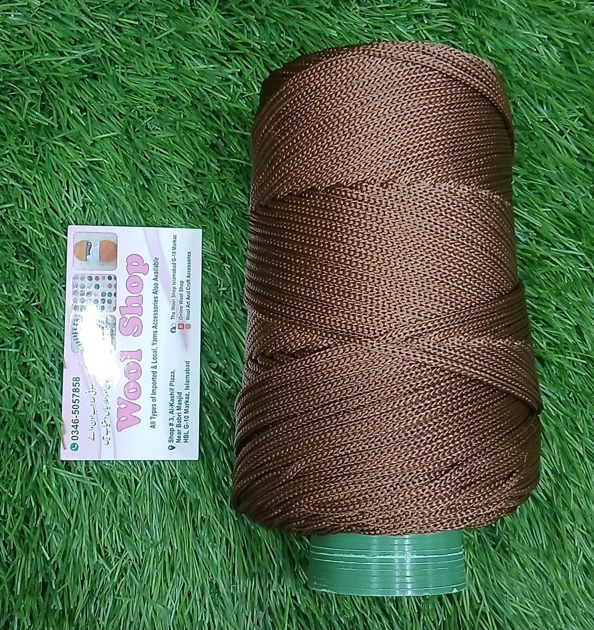 Premium Shiny Macrame Thread – 250g Cone