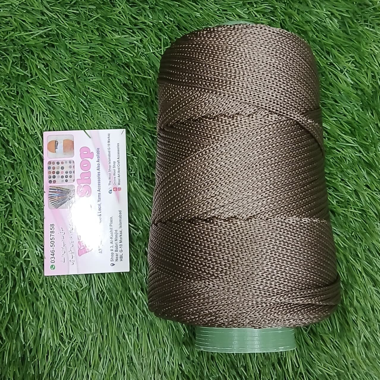 Premium Shiny Macrame Thread – 250g Cone