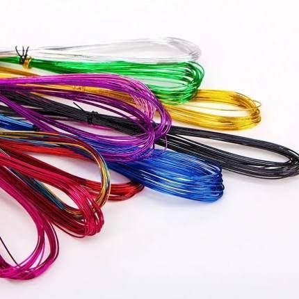 Flower Making Wire – 80cm (8–10 Pcs)