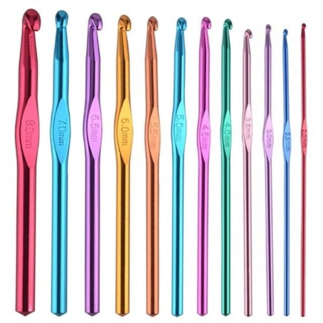 Crochet Needle 2mm to 10mm