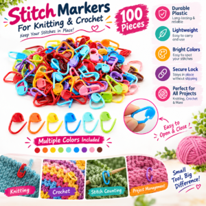 Stitch Markers for Knitting & Crochet