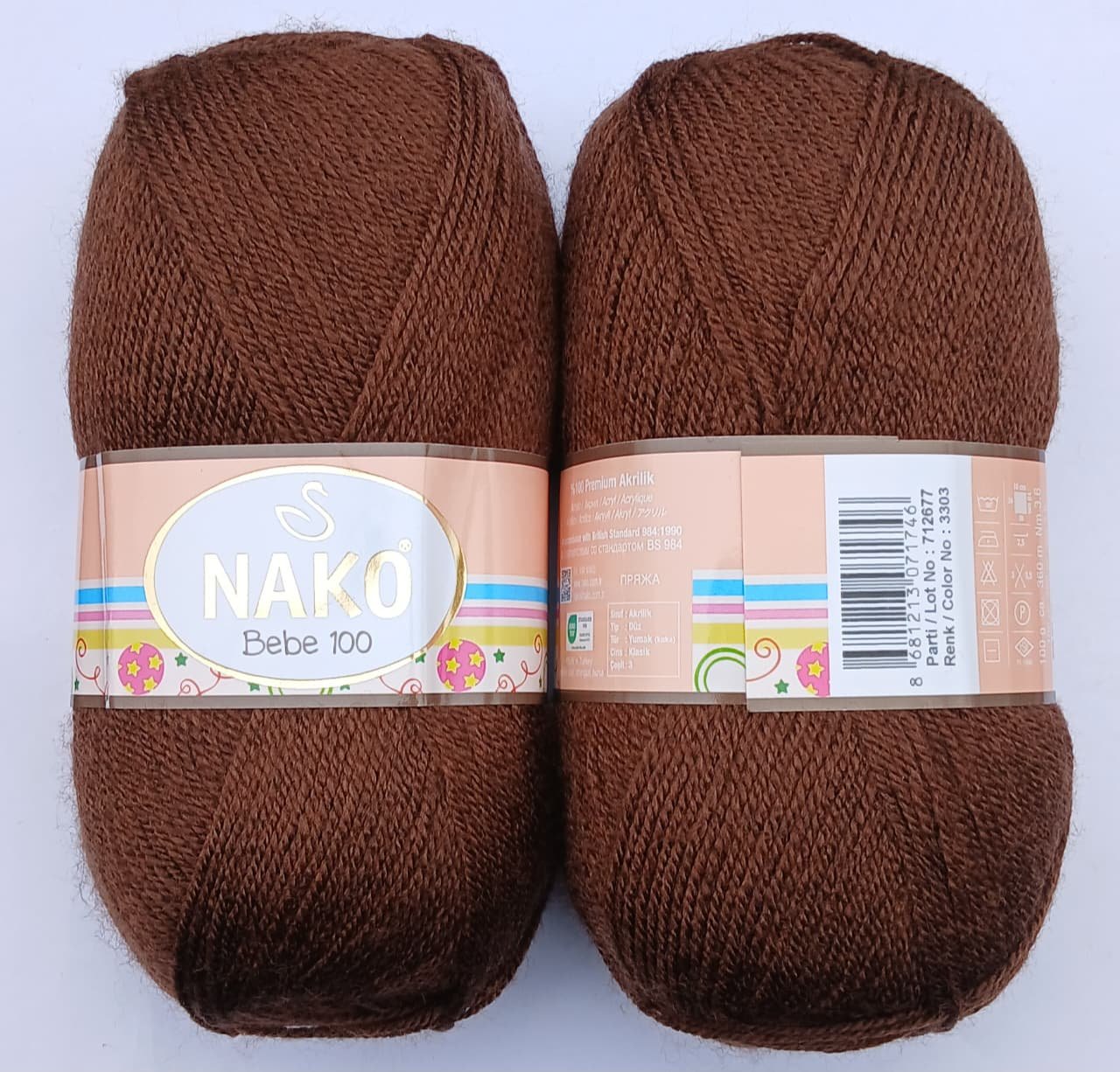 Nako Bebe 100 Yarn – 100% Premium Acrylic