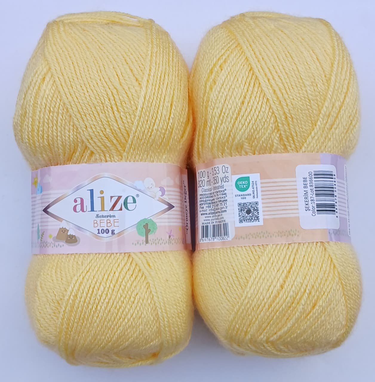 Alize Bebe Sekerim – 100g | Colour No 187