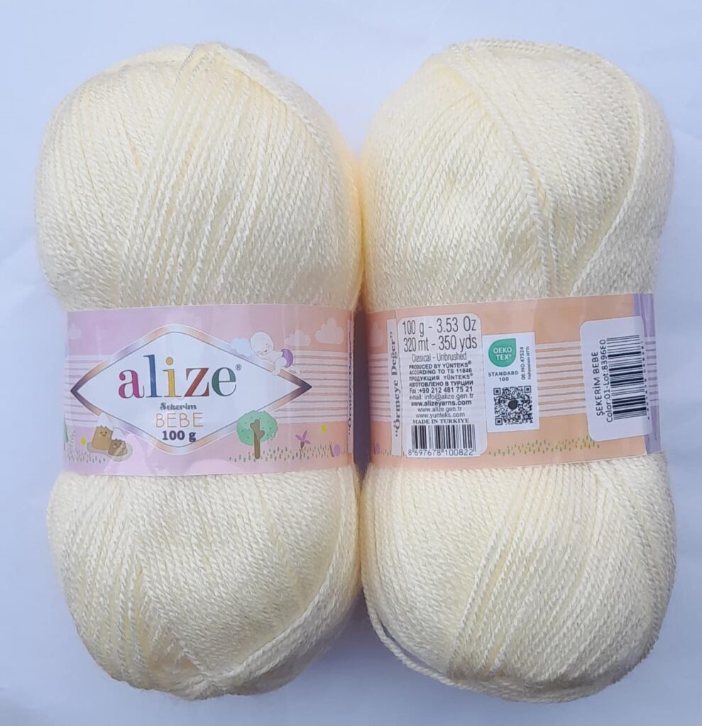 Alize Bebe Sekerim – 100g | Colour No 01