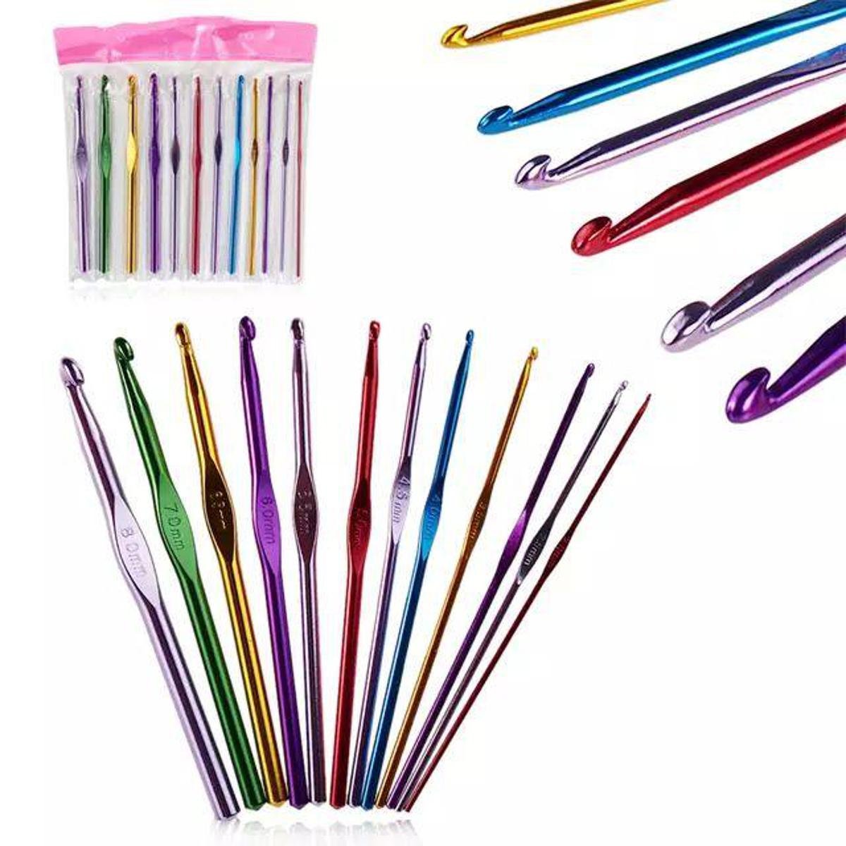 Crochet Needle 2mm to 10mm