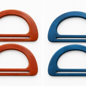 Wooden Bag Handles for Crochet & Handmade Bags – Premium Wooden Purse Handles